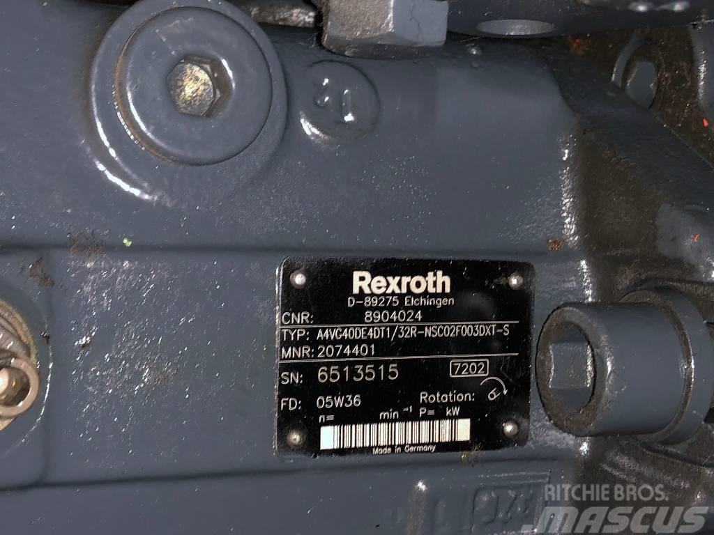 Rexroth A4VG40DE4DT1/32R-NSC02F003DXT-S Ostale komponente za građevinarstvo