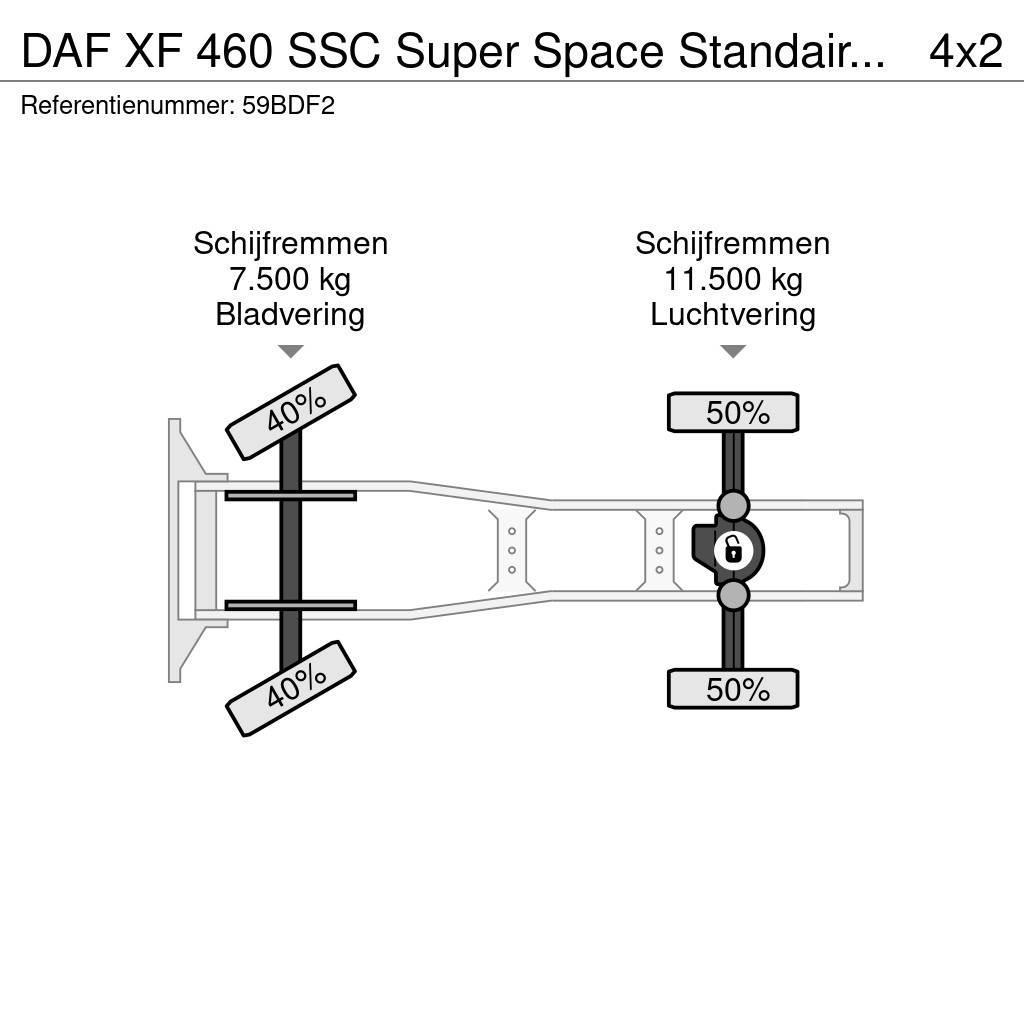 DAF XF 460 SSC Super Space Standairco NL Truck Tegljači