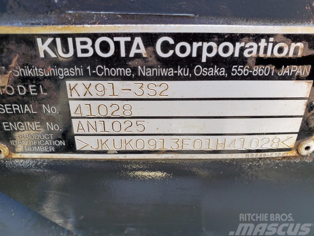 Kubota KX 91-3 S2 Mini bageri < 7t