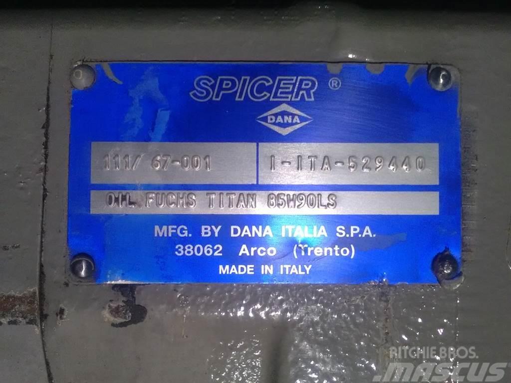 Spicer Dana 111/67-001 - Atlas 75 S - Axle Osovine