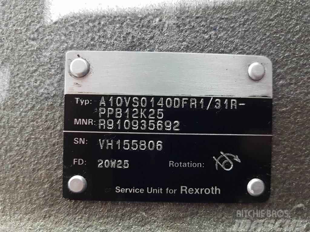 Rexroth A10VSO140DFR1/31R - Load sensing pump Hidraulika