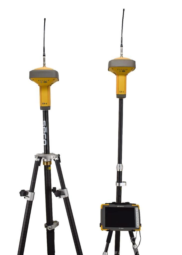 Topcon Dual GR-5+ UHF II GPS GNSS Kit w/ FC-6000 & Magnet Ostale komponente za građevinarstvo