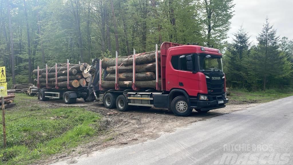 Scania R 580 Kamioni za drva Šticari
