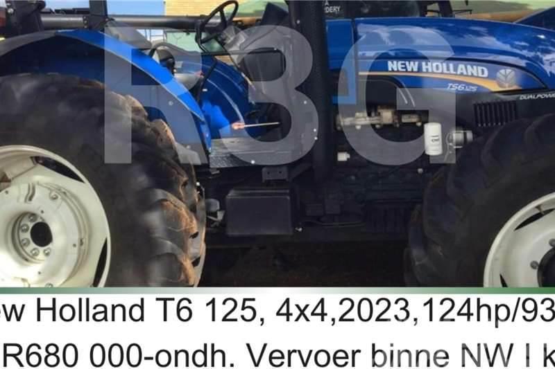 New Holland T6 125 - 124hp / 93kw Traktori