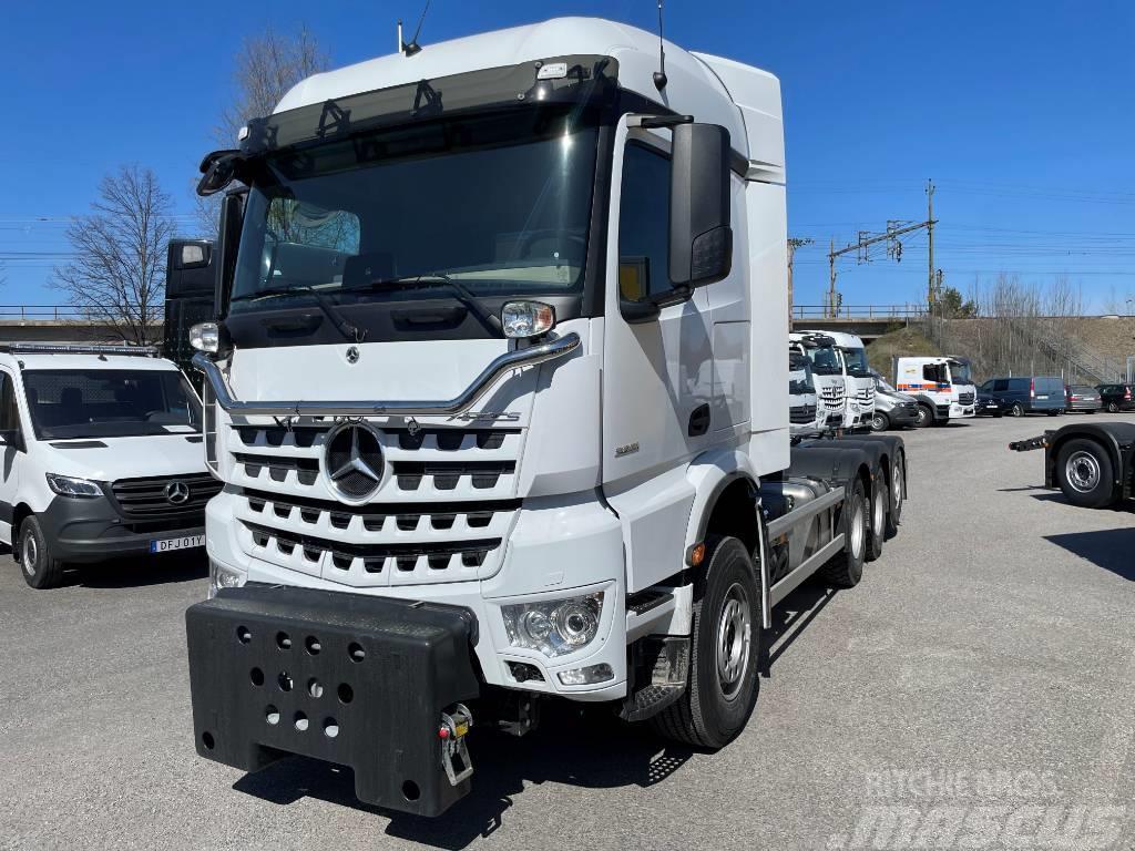 Mercedes-Benz Actros 3251 Rol kiper kamioni sa kukom za podizanje tereta