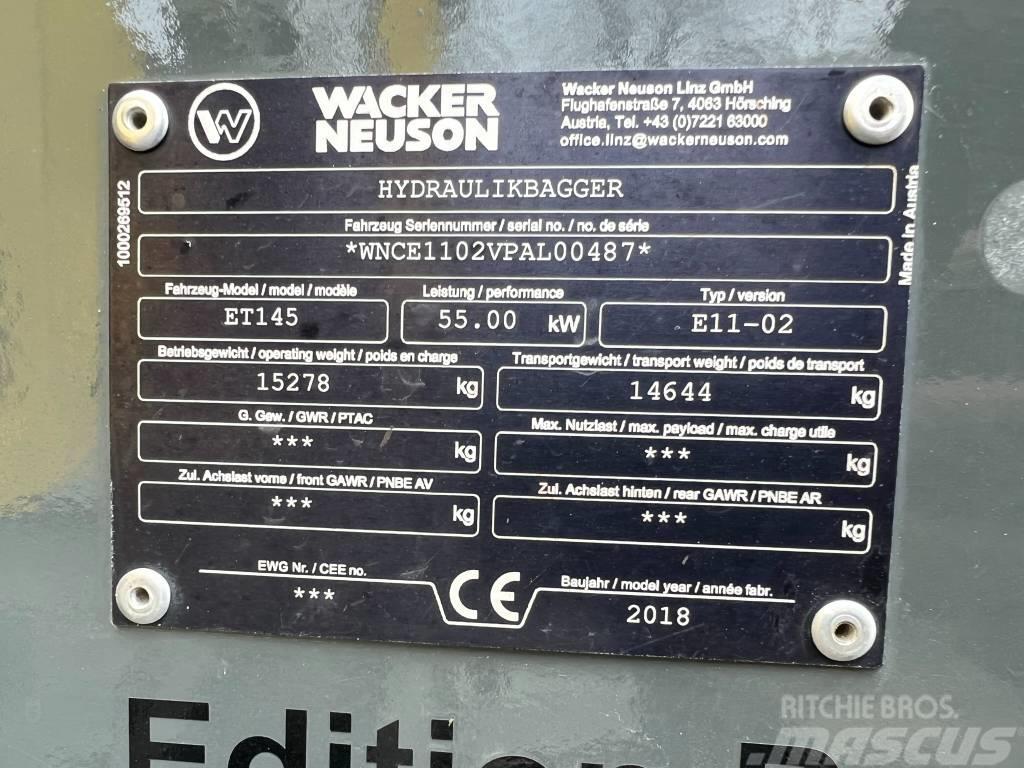 Wacker Neuson ET 145 Bageri guseničari