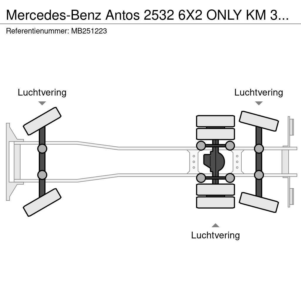 Mercedes-Benz Antos 2532 6X2 ONLY KM 303922 Kamioni sa ciradom