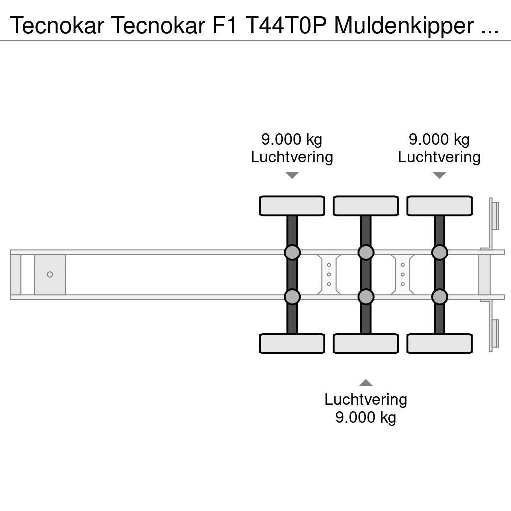  Tecnokar F1 T44T0P Muldenkipper 26cbm Kiper poluprikolice