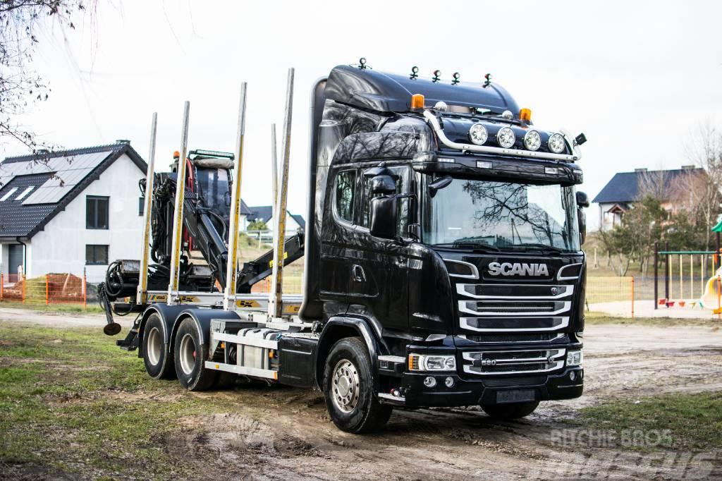 Scania R580 Kamioni za drva Šticari