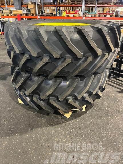 John Deere Hjul par: Trelleborg TM800 600/65R38 gul Tyres, wheels and rims