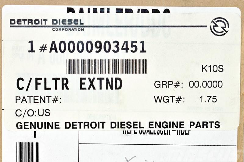 Detroit Diesel DD15 Ostale kargo komponente