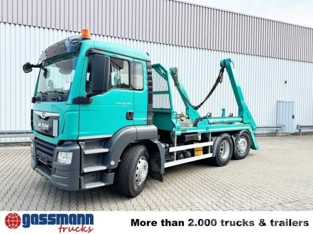 MAN TGS 26.420 6X2-4 BL, Lenk-/Liftachse, Cable lift demountable trucks