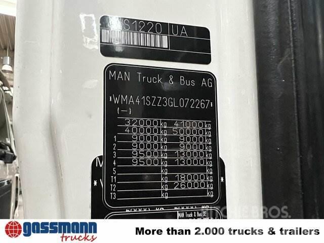 MAN TGS 35.480 8X4 BL, Intarder, Kran HMF 3220-K6, Rol kiper kamioni sa kukom za podizanje tereta