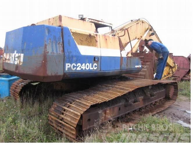 Komatsu PC240LC-5 gravemaskine til ophug Bageri guseničari