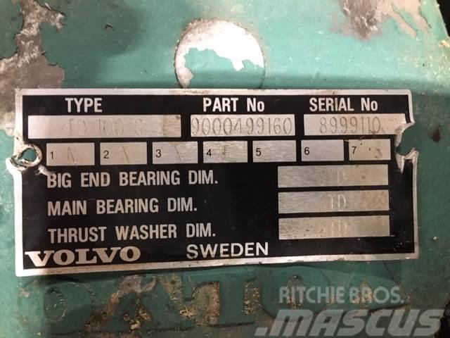 Volvo TD100G motor - kun til reservedele Motori za građevinarstvo