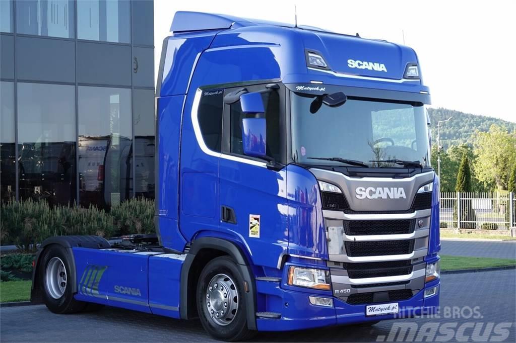Scania R 450 / RETARDER / OPONY 100 % / 2018 ROK Tractor Units