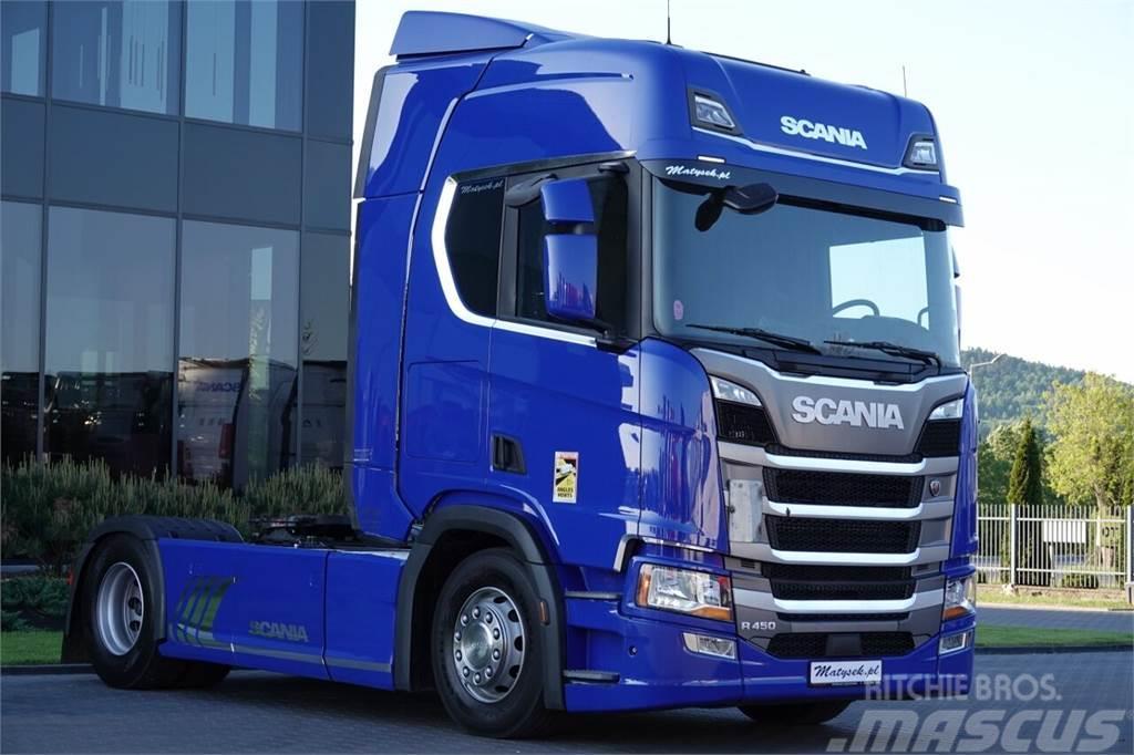 Scania R 450 / RETARDER / OPONY 100 % / 2018 ROK Tractor Units