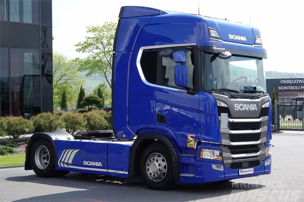 Scania R 450 / RETARDER / NOWY MODEL / 2018 ROK Tegljači
