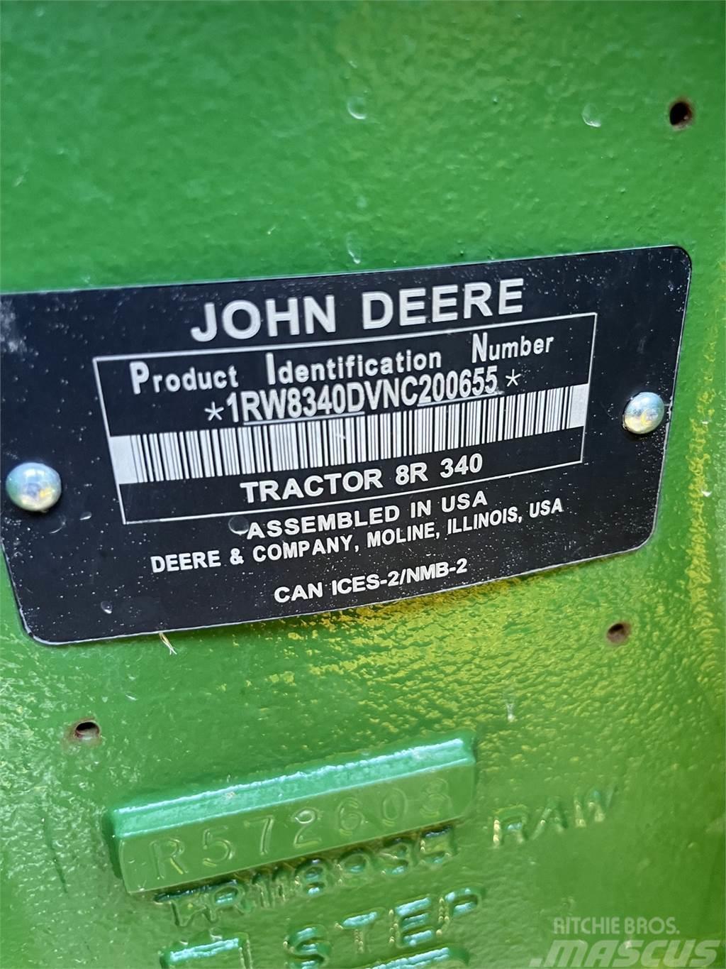 John Deere 8R 340 Traktori