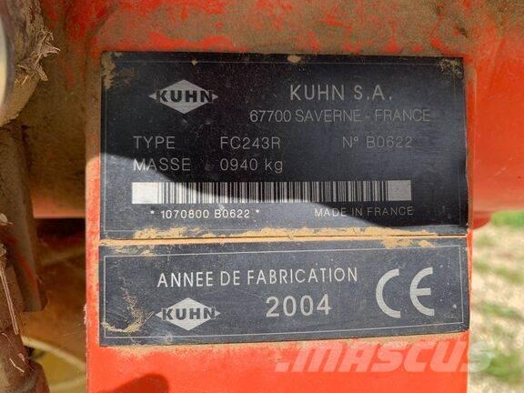 Kuhn FC 243 Uređaji za kosačice
