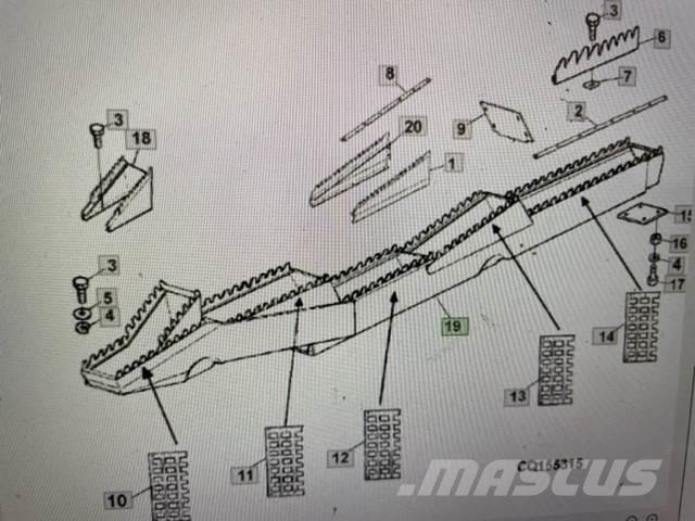 John Deere 1165 , 1175 , 1185 wytrząsacz Ostale poljoprivredne mašine