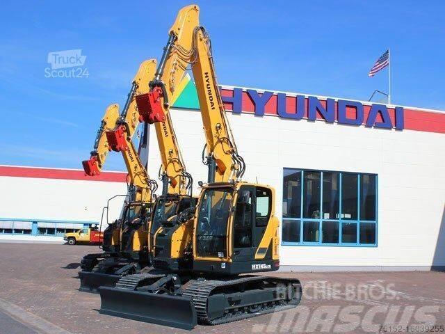 Hyundai HX 145A LCR inkl. Schild / TAB Mini excavators < 7t (Mini diggers)