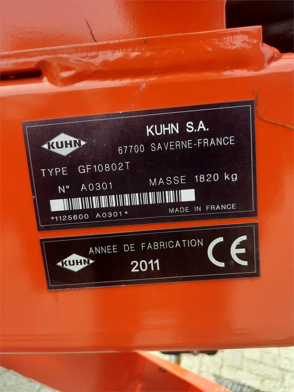 Kuhn GF10802T schudder Ostale poljoprivredne mašine