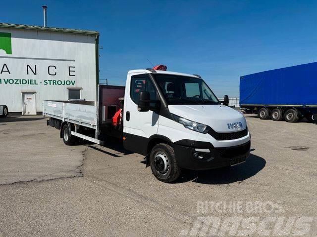 Iveco DAILY 70C17 with crane FASSI F50, E5 vin 461 Pik up kamioni