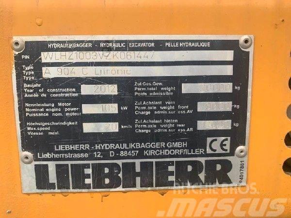 Liebherr A904C Bageri točkaši