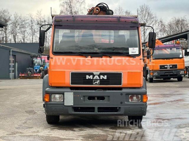 MAN 15.264 4x2 Meiller-DSK + Atlas 80.1 Ladekran Kiperi kamioni