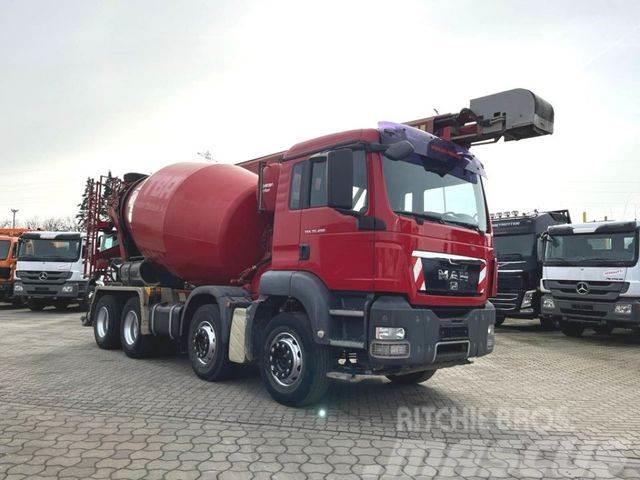 MAN TG-S 35.400 8x4 BB Betonmischer Stetter 9m³, deu Kamioni mešalice za beton