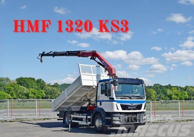 MAN TGM 19.290 Kipper 5,00m* HMF 1320 KS3+FUNK* TOP Kiperi kamioni