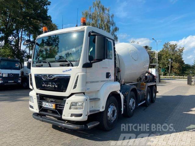 MAN TGS 32.420 8×4 EURO 6, BETONMIXER LIEBHERR9m3 Kamioni mešalice za beton