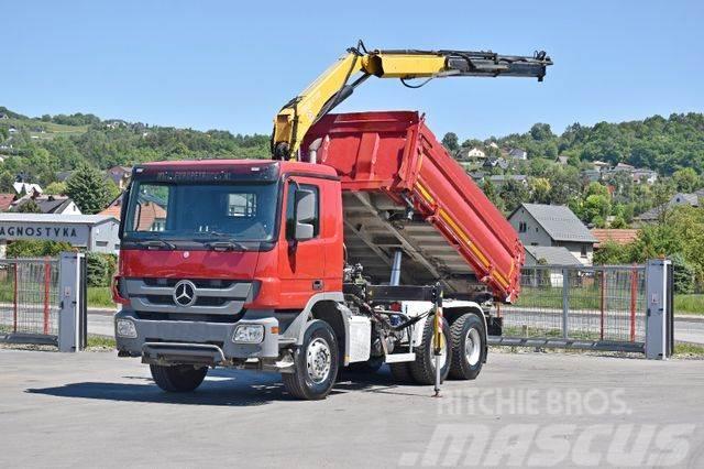 Mercedes-Benz ACTROS 2636 * FASSI F155AXS.0.22 / 6x4 Kamioni sa kranom