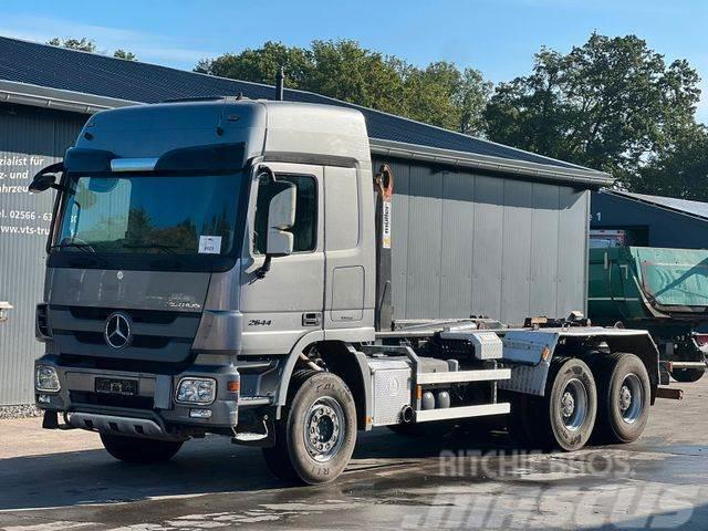 Mercedes-Benz Actros 2644 6x4 Müller Abrollkipper Rol kiper kamioni sa kukom za podizanje tereta