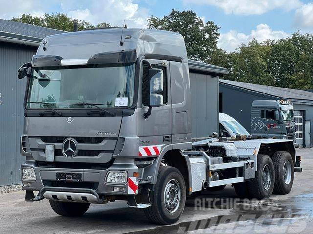 Mercedes-Benz Actros 2644 6x4 Müller Abrollkipper Rol kiper kamioni sa kukom za podizanje tereta
