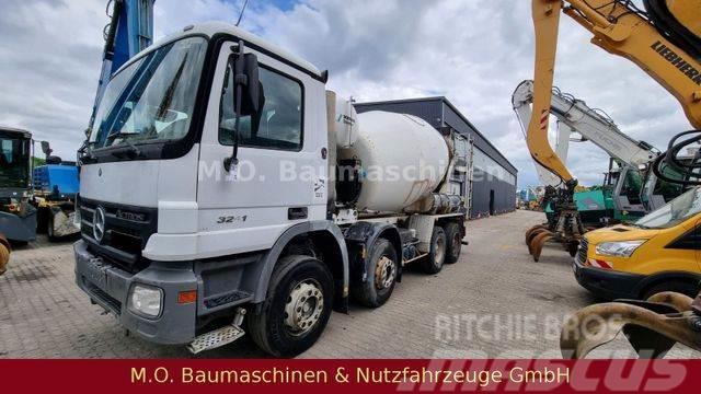 Mercedes-Benz Actros 3241 / Betonmischer / Aufbau Stetter /9m³ Kamioni mešalice za beton