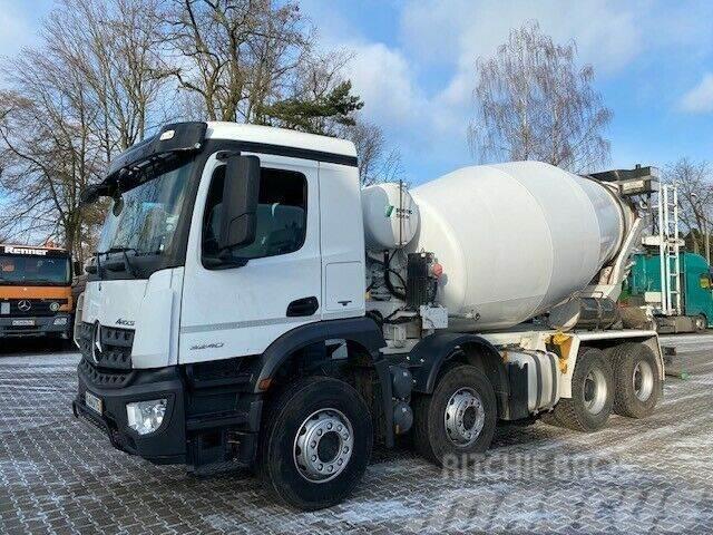 Mercedes-Benz AROCS 3240 8×4 EURO 6, BETONIARKA STETTER 9 Kamioni mešalice za beton