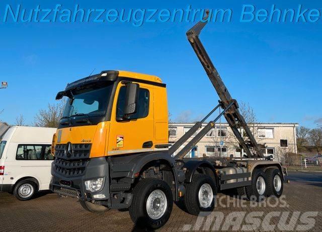 Mercedes-Benz Arocs 3251 BB 8x4/ Meiller RK 30.70 + Funk/ EU 6 Rol kiper kamioni sa kukom za podizanje tereta