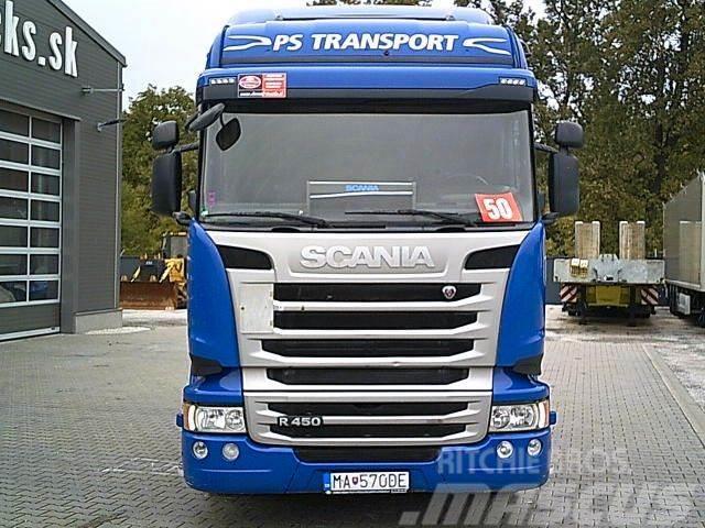 Scania R450 HIGHLINE Schubbodenhydraulik Tegljači