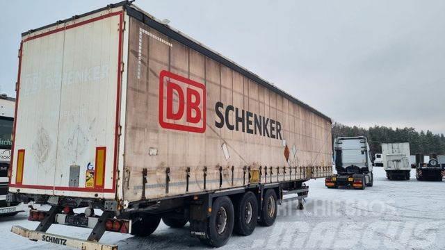 Schmitz Cargobull SideBoards Tautliner 2012 year Poluprikolice sa ciradom