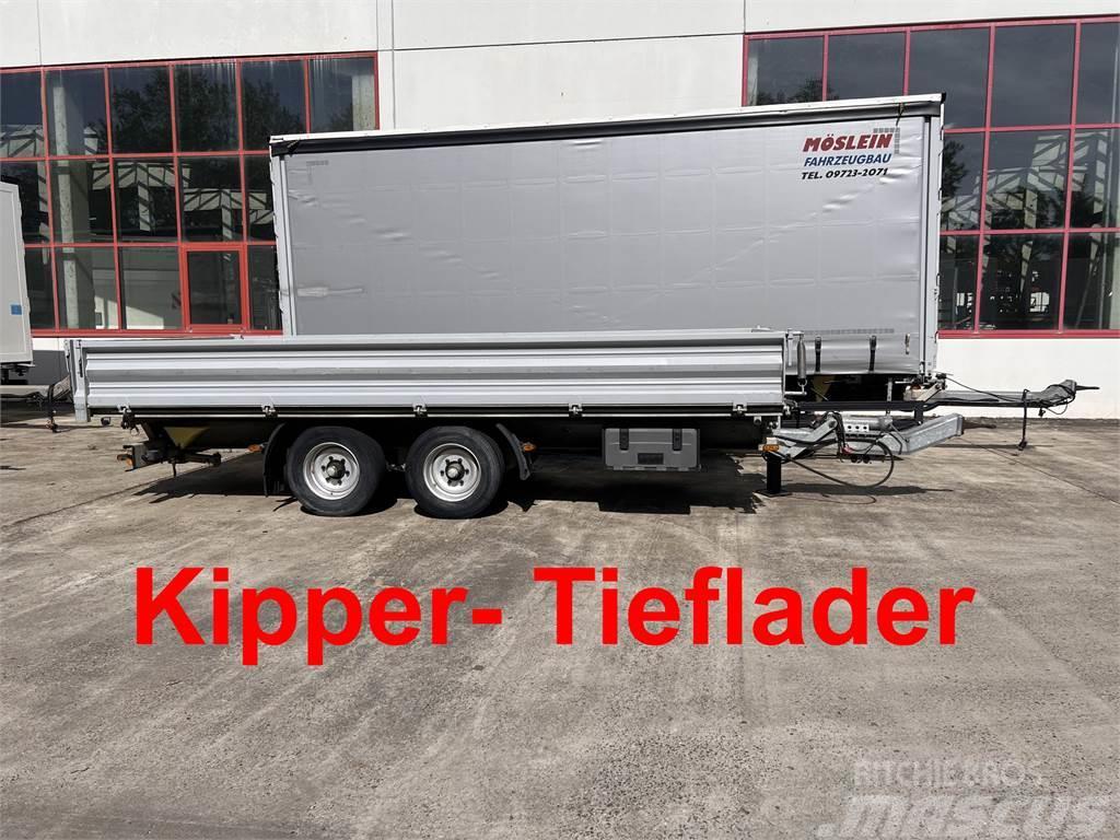  TK Tandemkipper- Tieflader, 5.53 m LadeflächeWeni Kiperi prikolice