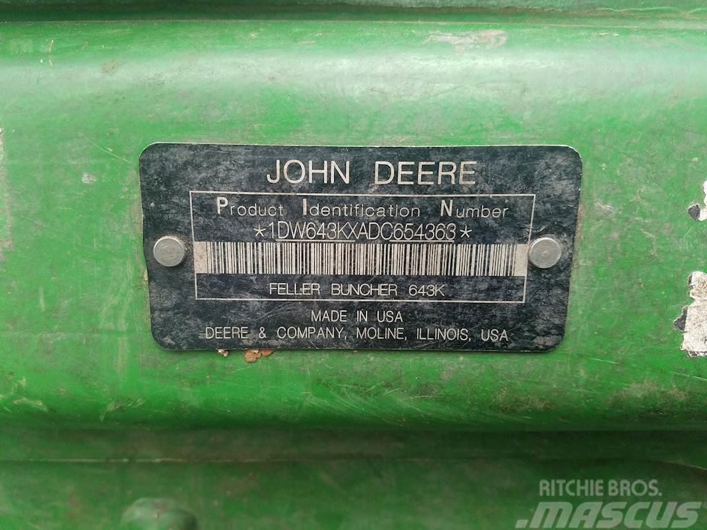 John Deere 643K Mašine za sečenje drveća