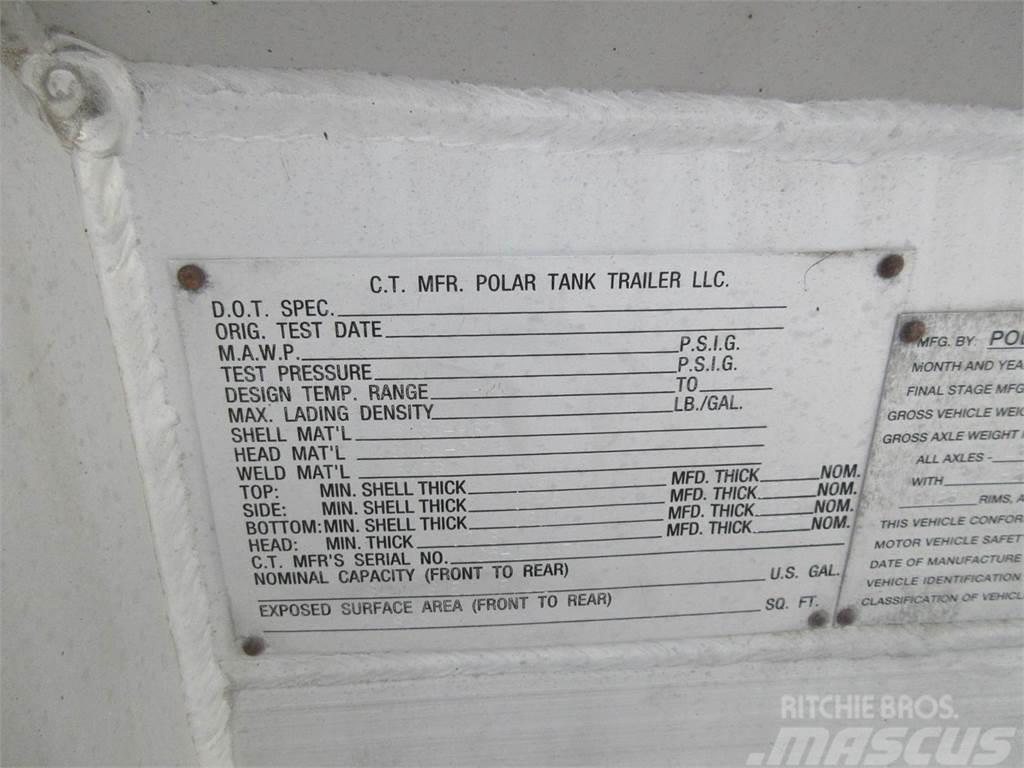 Polar 8400 GALLON CRUDE TANKER AIR RIDE WITH PUMP 200 BB Prikolice za cisterne