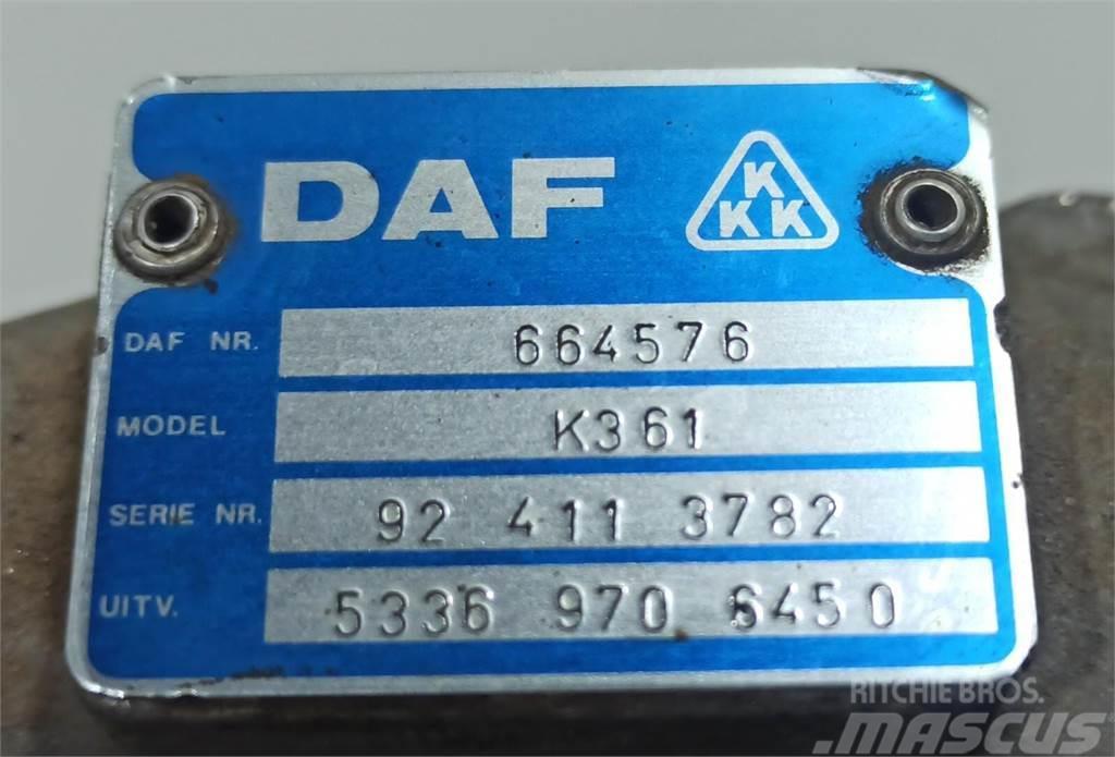 DAF /Tipo: 2800 / DKS1160 Turbocompressor K361 Daf DKS Engines