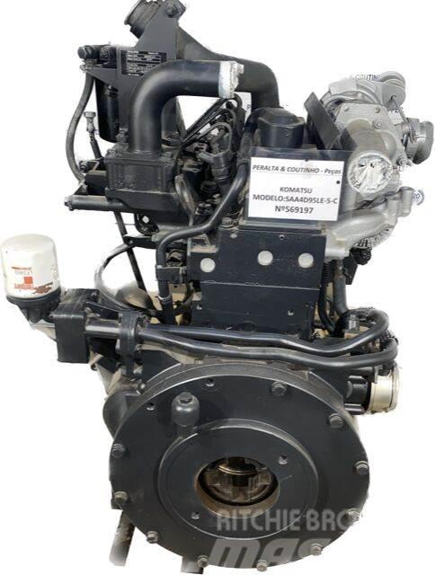 Komatsu /Tipo: D31EX-22 / SAA4D95LE-5 Motor Completo Komat Kargo motori