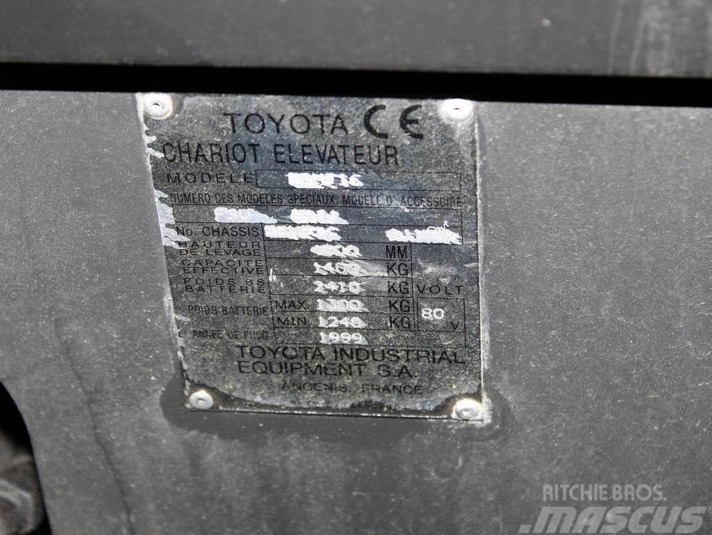 Toyota FMBF 16 Električni viljuškari