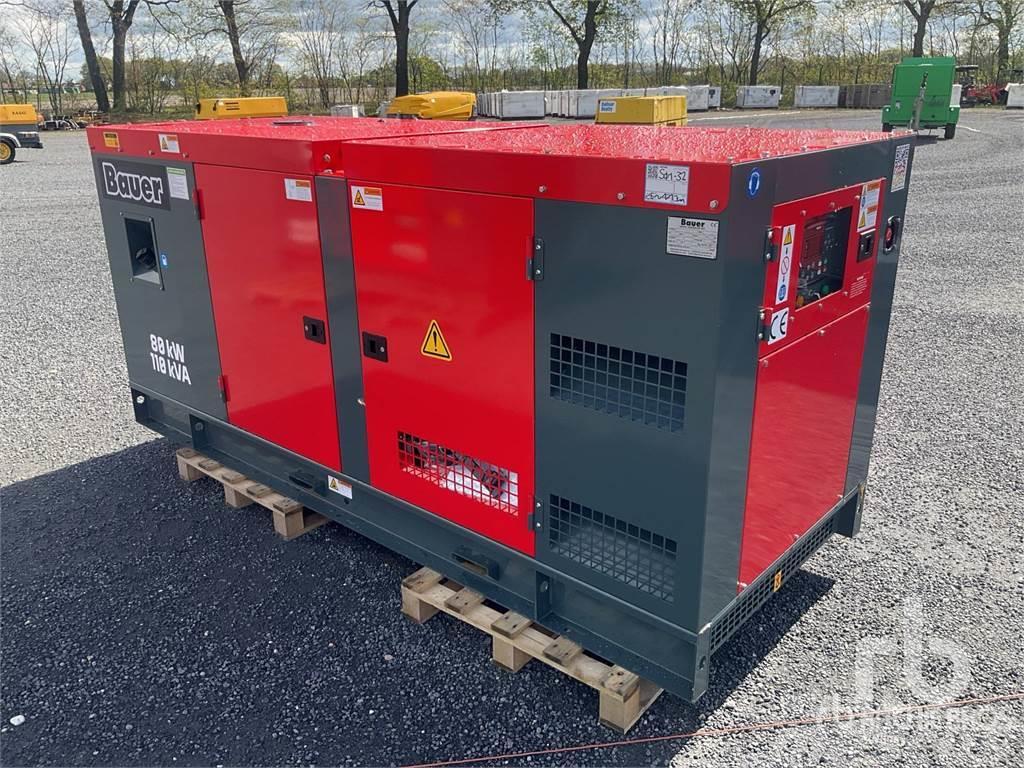 Bauer GENERATOREN 100 kVA Dizel generatori