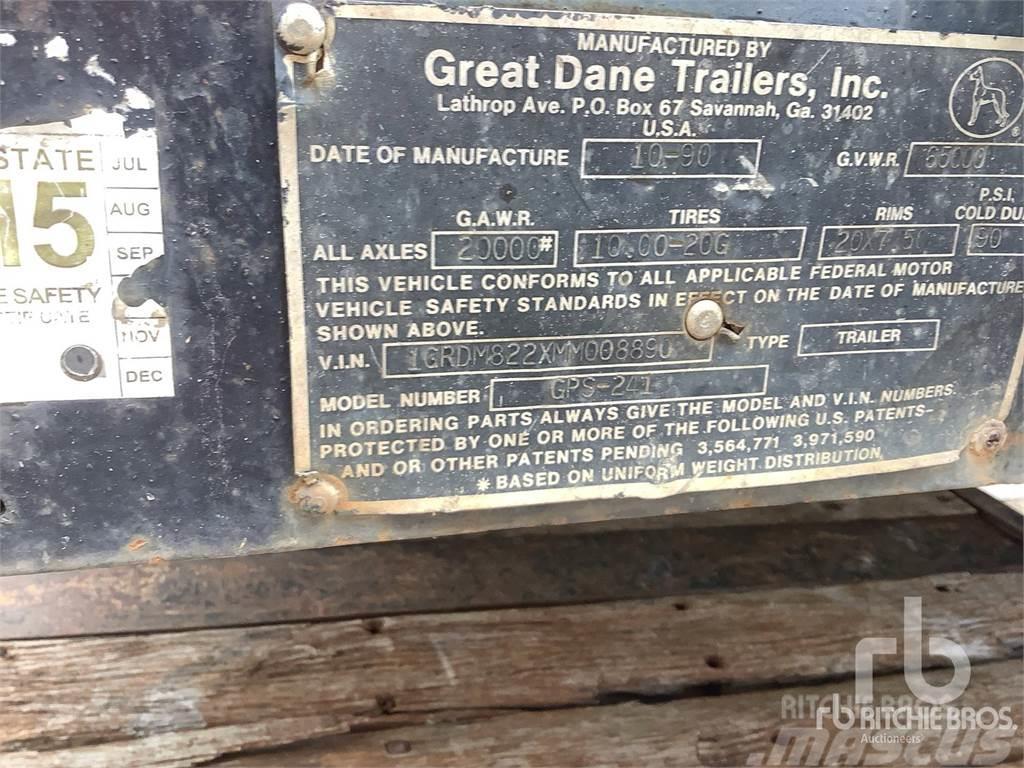 Great Dane GPS-241 Flatbed/Dropside semi-trailers