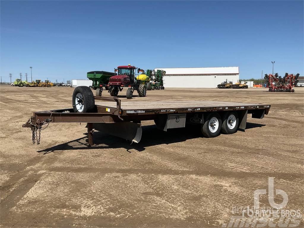  OASIS 20 ft T/A Flatbed/Dropside semi-trailers